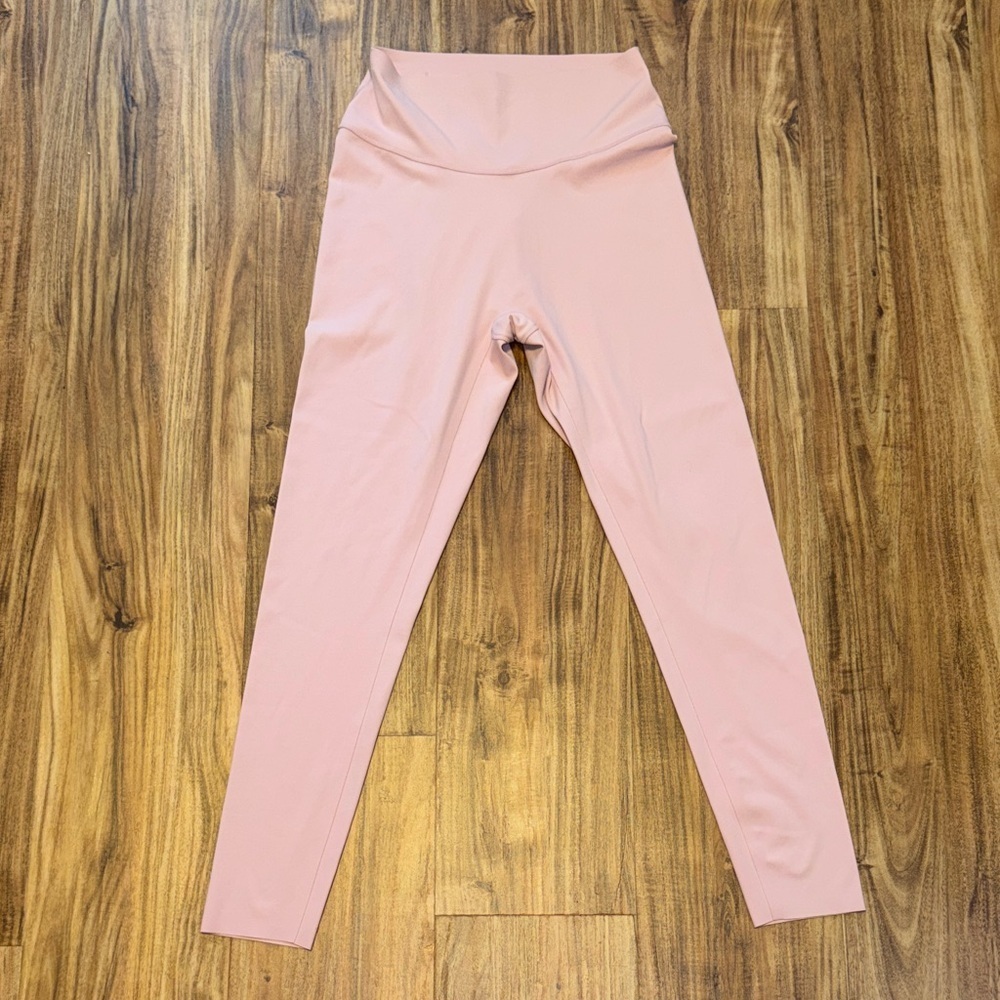 Victorias Secret women XL VSX Sport Leggings pink crop ankle high waist nwot
